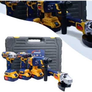 Kit Ferramentas Elétricas 4 Em 1 Com Maleta + 4 Bateria 48v