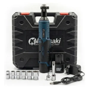 Chave Catraca Bateria Knakasaki Sem Fio 12v 3/8 E 1/2