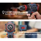 Furadeira Com Chave De Fenda Sem Escovas16.8v - 2 Baterias - Imagem 4