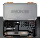 Parafusadeira Bivolt 4,0v Com Led E Kit Bits Wx240 Worx Cor Preto Frequência 60hz - Imagem 2