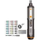 Parafusadeira Bivolt 4,0v Com Led E Kit Bits Wx240 Worx Cor Preto Frequência 60hz - Imagem 4