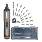 Parafusadeira Bivolt 4,0v Com Led E Kit Bits Wx240 Worx Cor Preto Frequência 60hz - Imagem 6